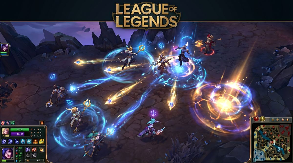 陈美娇英雄联盟团战视频解说